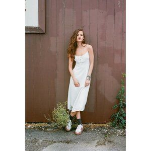 Urban Outfitters UO Kamaryn Tie-Front Midi DressXS